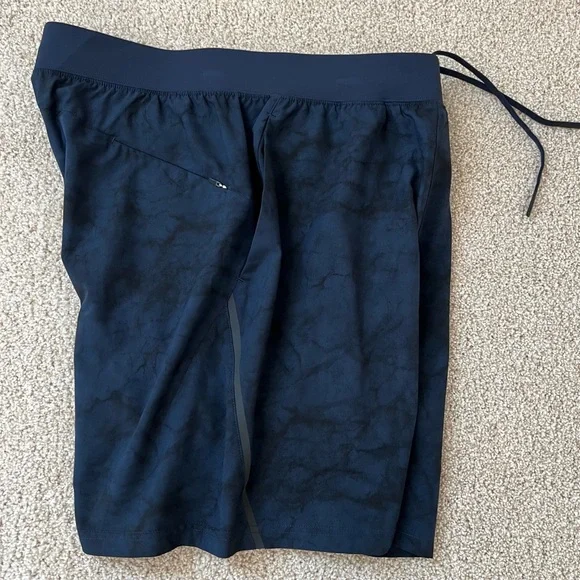 Skora & DSG Men’s Black Blue Gray Medium Workout Gym Lined Drawstring Shorts - Picture 3 of 16